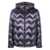Peuterey Peuterey Purple Quilted 'Honova' Down Jacket Black