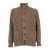 Phi Fdl EXTRA FINE MERINO WOOL CARDIGAN Brown
