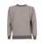Phi Fdl LONG SLEEVE CREW NECK SWEATER Beige