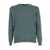 Phi Fdl EXTRA FINE MERINO WOOL CREW NECK SWEATER Green