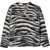 Marc Jacobs Striped Merino Wool Crew-Neck Sweater Black & White