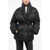 Bacon Nylon Dada Down Jacket With Wrap Design Black