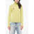DSQUARED2 Virgin Wool Good Game Turtleneck Sweater Yellow