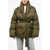 Bacon Nylon Dada Down Jacket With Wrap Design Military Green