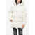 Bacon Solid Color Cloud78 Down Jacket With Hood White