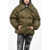 Bacon Solid Color Quilted Double B Down Jacket Green