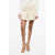 Céline Cashmere Blend Miniskirt With Front Pince White
