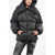 Bacon Hooded Double B Down Jacket With Frontal Zip Black