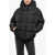 Bacon Quilted Cloud Down Jacket With Front Zip Black