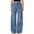 Alexander Wang Alexander Wang Blue Balloon Jogger Jeans With Logo DEEP BLUE