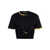 Versace Versace Top With Safety Pin Black