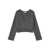 Ganni Ganni Grey Wool V-Neck Sweater GREY