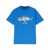 Palm Angels Palm Angels Printed Cotton T-Shirt BLUE