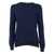 SETTE FILI CASHMERE Alpaca Vanis� 2 F Crew Neck sweater Blue