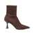 SERGIO LEVANTESI JANET56 DALI' DARK BROWN BOOTS Brown