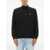 Lacoste Three-Quarter Zipper Sweatshirt BLACK