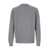 La Fileria Grey Crewneck Sweater In Wool And Cashmere Blend Man GREY