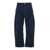 After Pray Blue Pants With Pences And Belt Loops In Cotton Man BLUE