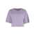 Sablyn Sablyn Miles Short Sleeve Sweater Purple