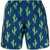 YES I AM All Over Cactus Printed Swim Shorts Blue