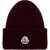 Moncler Wool And Cashmere Beanie BORDEAUX