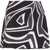 PUCCI Labyrinth Print Wrap Mini Skirt BLACK