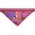 PUCCI "Bandeau" Triangle Scarf In Orchid Print MULTICOLOUR