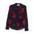 Blumarine Blumarine Black Floral Print Shirt Black