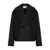 Lanvin Lanvin Lanvin Short Peacoat In Wool Black