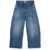 STUDIO NICHOLSON Studio Nicholson Wide Crop Denim Clothing BLUE