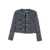 Liu Jo Liu Jo Blue Jacket Featuring A Front Button Fastening BLU E GRIGIO