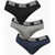 Diesel Set Of 3 Stretch Cotton Umbr-Andre Briefs With Logoed Elasti Multicolor