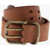 DSQUARED2 Vintage Effect Leather Belt 40Mm Brown