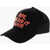 DSQUARED2 Embossed Print Oops Baseball Cap Black
