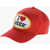 DSQUARED2 Embroidered I Love Beer Baseball Cap Red