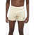 Diesel Solid Color Umbx-Starkie Boxer With Contrasting Logo Beige