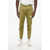 DSQUARED2 Straight Leg Pants With Contrasting Patch Green