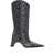COPERNI Coperni Coperni Cowboy Bridge Boots In Python Print GREY