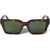 Off-White Tortoiseshell Branson Rectangular Sunglasses Brown