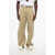 DSQUARED2 Distressed Effect Wide Leg Pants Beige