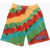 DSQUARED2 Tie Dye Jersey Shorts With Elastic Waistband Multicolor