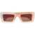 Off-White Color Block Seattle Rectangular Sunglasses Multicolor