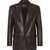DSQUARED2 Blazer Fit Leather Jacket Brown