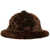 Kangol Faux fur hat Brown