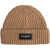 Dondup Knit beanie with logo Beige