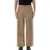 OUR LEGACY Our Legacy Bridge Chino Wide Leg Cotton Trousers SLOW KHAKI