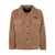 BARROW Barrow Barrow Camel Fleece Jacket With Buttons BROWN
