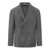 Hugo Boss Boss Boss Double-Breasted Jacket In Grey Fabric GREY