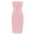 JACQUEMUS 'La Robe Sera' Pink Dress With Square Neckline And Back Buttons In Fabric Woman PINK