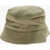 RUSLAN BAGINSKIY Solid Color Bucket Hat With Frontal Logo Green